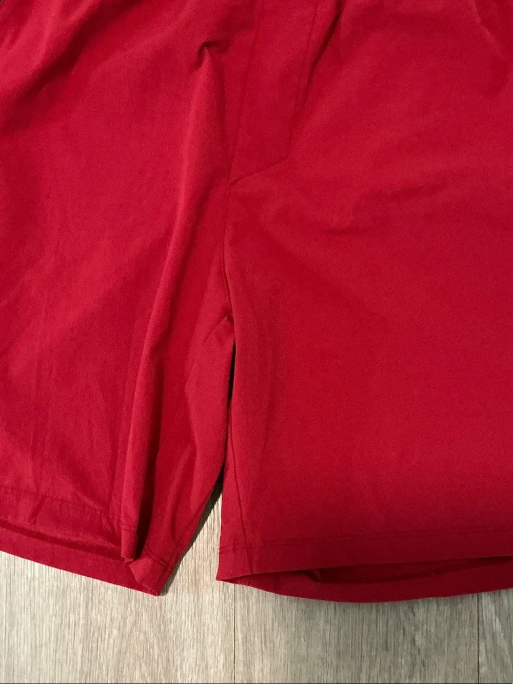 all in motion Red Men's Athletic Shorts with Zip Pockets